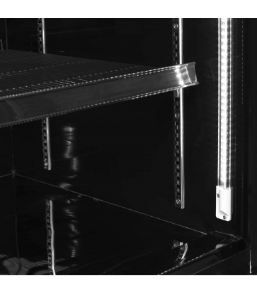 Réfrigérateur vitré Réf. Atom Maxi C1DBB noir Tefcold