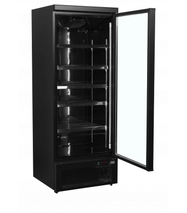 Réfrigérateur vitré Réf. Atom Maxi C1DBB noir Tefcold