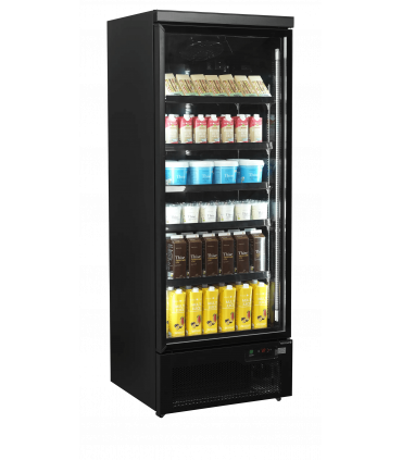 Réfrigérateur vitré Réf. Atom Maxi C1DBB noir Tefcold