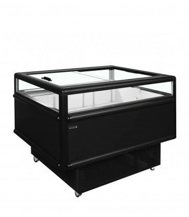 Réfrigérateur/congélateur noir pour achats impulsifs Réf. UHD201 /Black Tefcold