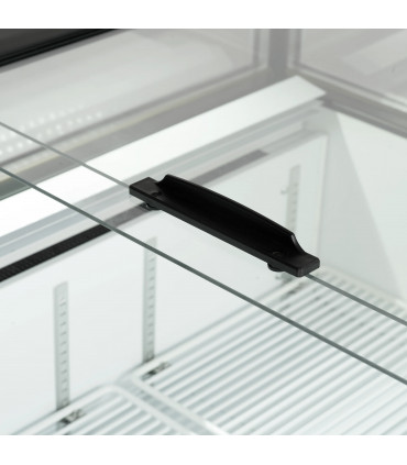 Réfrigérateur/congélateur noir pour achats impulsifs Réf. UHD201 /Black Tefcold