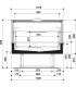 Bac libre-service SVABAGLASS 100 NP BLACK IARP