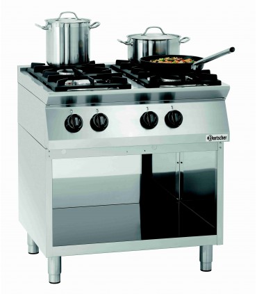 Cuisinière à gaz MFGO 7040 Bartscher