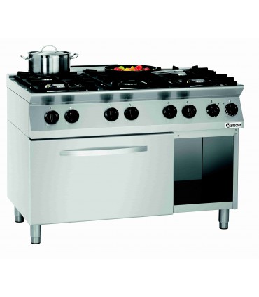 Cuisinière à gaz MFG 7360 Bartscher