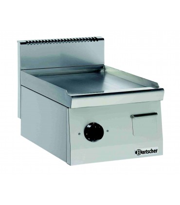 Plaque gril 600, L400, lisse Bartscher