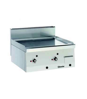 Plaque gril gaz 600, L600, lisse Bartscher Plaque gril gaz 600, L600, lisse Bartscher