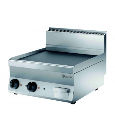 Plaque gril 650, L600, lisse Bartscher