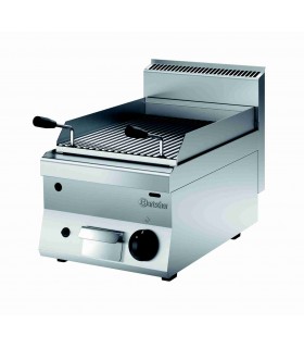 Grill pierre lave gaz 650, L400 Bartscher