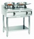 Cuisinière à wok, 2 brûleurs Bartscher