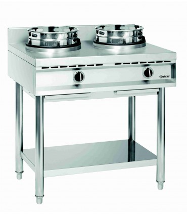 Cuisinière à wok, 2 brûleurs Bartscher