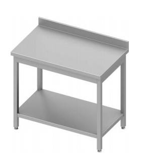 Table adossée avec étagère, Stalgast