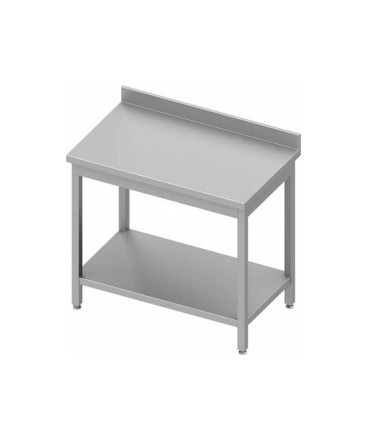 Table adossée avec étagère, Stalgast