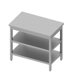 Table centrale avec 2 étagères, Stalgast