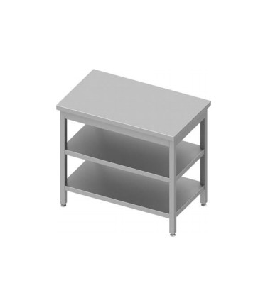 Table centrale avec 2 étagères, Stalgast