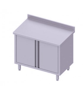 Table armoire adossée avec portes battantes, Stalgast