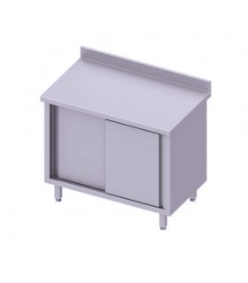 Table armoire centrale avec portes coulissantes, Stalgast