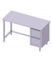 Table centrale + meuble à deux tiroirs STALGAST