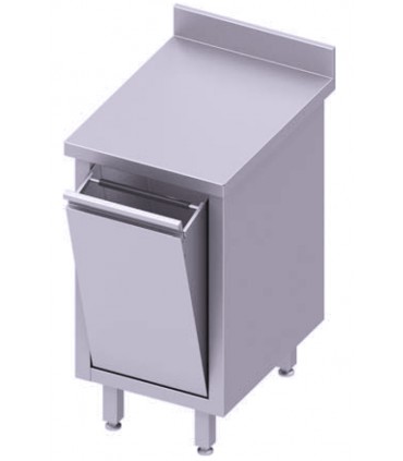 Table adossée avec panier basculant, Stalgast