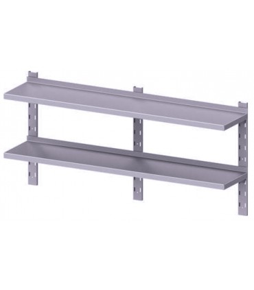 Étagère suspendue déplaçable double, Stalgast