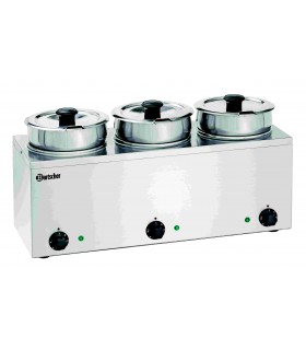 Bain-Marie Hotpot, 3x pot, 3,5 L BARTSCHER