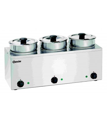 Bain-Marie Hotpot, 3x pot, 3,5 L BARTSCHER