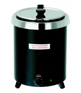 Soupière Club, 8,5L noire BARTSCHER