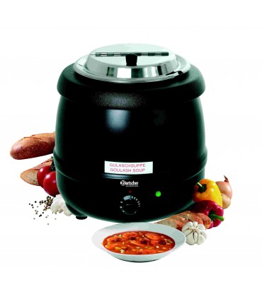 Soupière Economic, 9L noire BARTSCHER