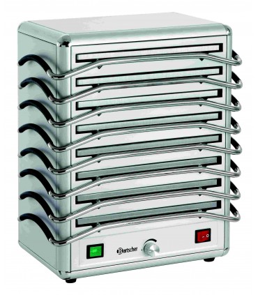 Réchaud, 8PL Alu, argent BARTSCHER