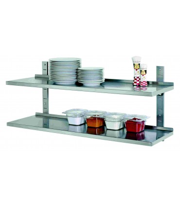 Kit étagère murale 120x355 complet BARTSCHER