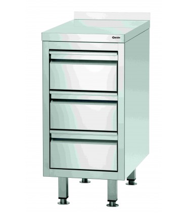 Table centrale à 3 tiroirs 700S3 BARTSCHER