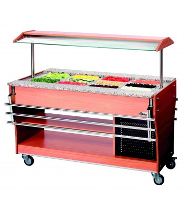 1 glissière plateaux, 4x 1/1 GN BARTSCHER