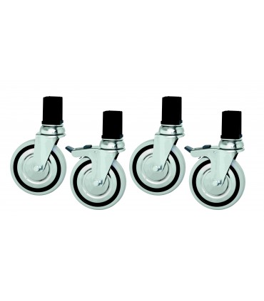 Roulettes 4A pour tables de travail BARTSCHER