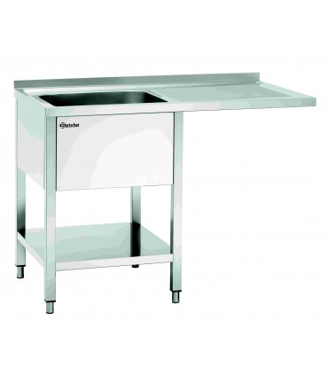 Plonge laverie 700, L1200 1 cuve gauche BARTSCHER