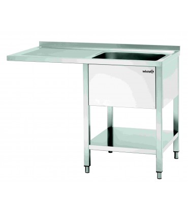 Plonge laverie 700, L1200 1 cuve droite BARTSCHER