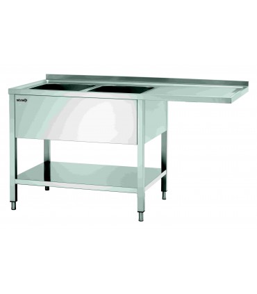 Plonge laverie 700, L1600 2 cuves gauche BARTSCHER Plonge laverie 700, L1600 2 cuves gauche BARTSCHER