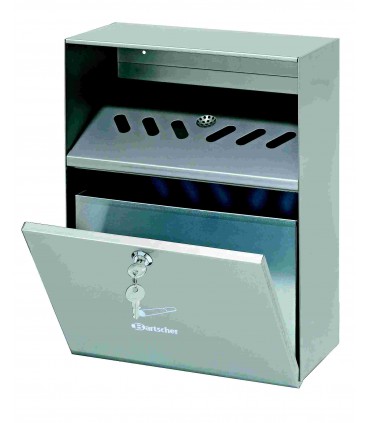 Cendrier mural, argent BARTSCHER