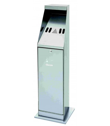 Cendrier sur colonne, argent BARTSCHER