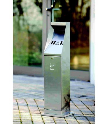 Cendrier sur colonne, argent BARTSCHER