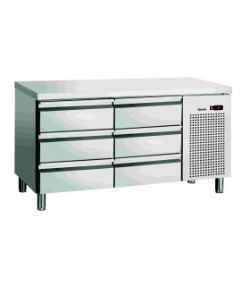 Table réfrigérée S6-100 sans dosseret Réf. 110854 BARTSCHER