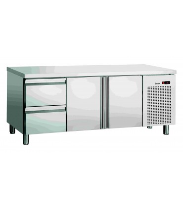 Table réfrigérée S2T2-150 sans dosseret Réf. 110855 BARTSCHER Table réfrigérée S2T2-150 sans dosseret Réf. 110855 BARTSCHER