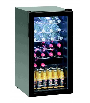 Réfrigérateur boissons 88L, 28Bl, porte verre BARTSCHER