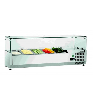 Présentoir réfrigéré GL4 5 x GN 1/4 BARTSCHER Présentoir réfrigéré GL4 5 x GN 1/4 BARTSCHER