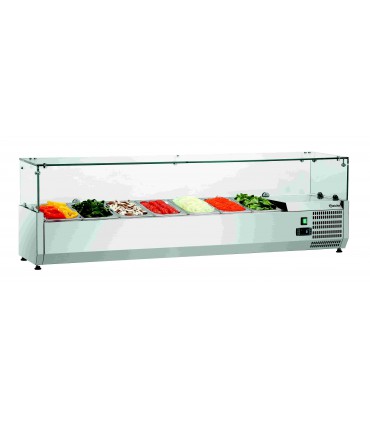 Présentoir réfrigéré GL4 7 x GN 1/4 BARTSCHER Présentoir réfrigéré GL4 7 x GN 1/4 BARTSCHER