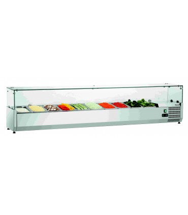 Présentoir réfrigéré GL4 10 x GN 1/4 BARTSCHER Présentoir réfrigéré GL4 10 x GN 1/4 BARTSCHER