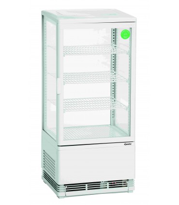 Mini-vitrine réfrigérée 78 L, blanche BARTSCHER