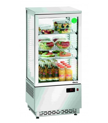 Mini-vitrine réfrigérée Mini 78L, inox A2CH BARTSCHER