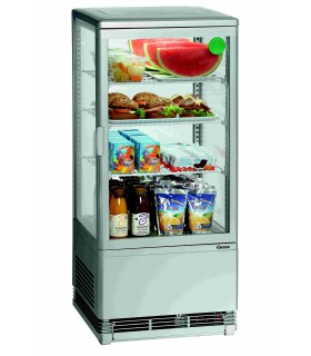 Mini vitrine réfrigérée professionnelle 58 L noire 700358G - BARTSCHER