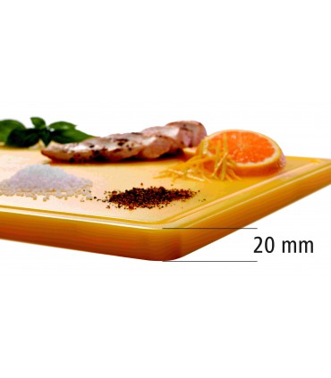 Planche à découper JAUNE PRO 53x32 BARTSCHER A120515