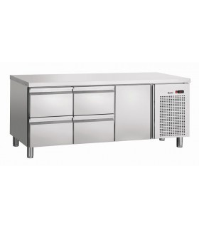 Table réfrigérée S4T1-150 sans dosseret  Réf. 110856 BARTSCHER