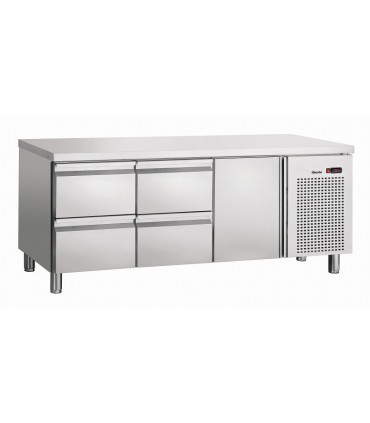 Table réfrigérée S4T1-150 sans dosseret  Réf. 110856 BARTSCHER